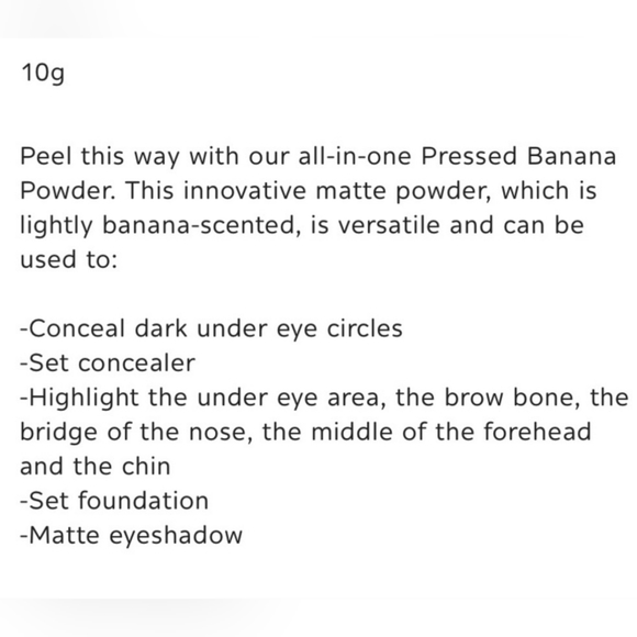 Ofra Banana Powder Brightening and Setting Powder .35oz - Picture 7 of 8